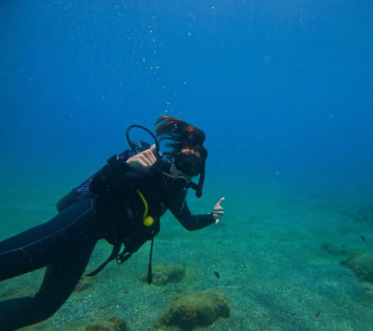 Diving Into the Blue