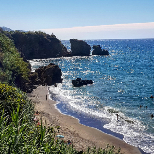 Playa de la Caleta de Maro